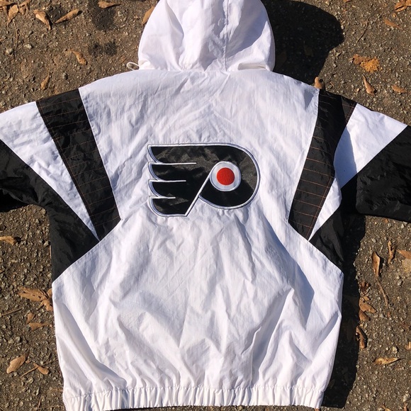 Vintage Starter Pullover Philadelphia Flyers Windbreaker XL - Picture 5 of 5